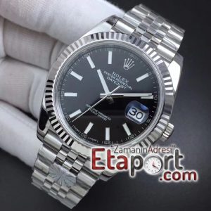 Rolex DateJust 41 126334 ARF Best Edition 904L Steel Black Dial on Jubilee Bracelet super clon