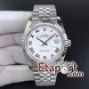 Rolex  DateJust 36 MM126234 GMF Best Edition 904L Steel White Dial Clone Eta