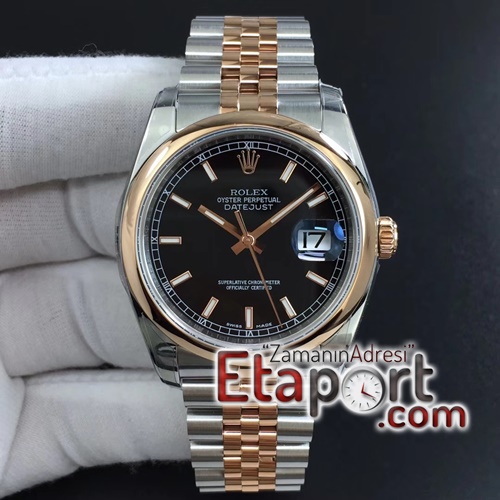 Rolex dateJust 36 SSRG 116201 ARF 11 Best Edition Black Dial Stick Markers SSRG Jubilee