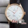 Rolex Cellini Time 3132 MKF Super Clone Eta Mekanizma Beyaz Kadran Deri Kordon