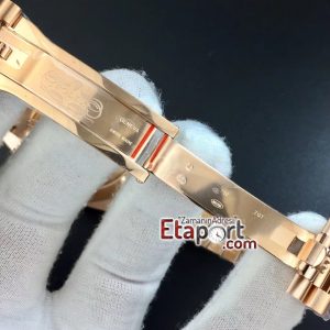 Day-Date 40 RG Noob 3255 Super Clone Eta Mekanizma Yeşil Kadran