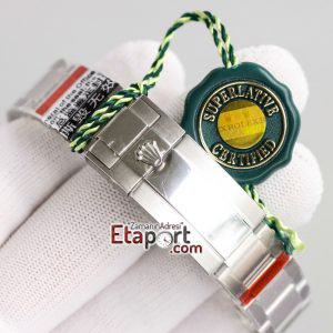 Rolex Daytona Rainbow Taşlı Super Clone 4130 Eta Mekanizma 316L Çelik Kasa Taşlı Kadran Ve Bezel