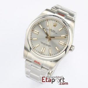 Rolex Eta Saat Oyster Perpetual Şampanya Kadran 3132 Super Clone Eta Mekanizma 41mm 904L Çelik Kasa Kordon