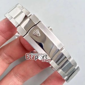 Rolex Milgauss 2824 ARF Yeşil Safir Cam Mavi Kadran