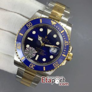 Rolex Submariner 2424 LB JF 11 Best Edition Blue Dial on SSYG Bracele