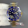 Rolex Submariner Swiss 2424 LB JF 11 Best Edition Blue Dial on SSYG Bracele Super Clone Eta