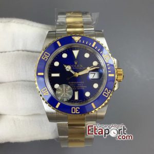 Rolex Submariner 2424 LB JF 11 Best Edition Blue Dial on SSYG Bracele