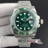 Rolex Submariner 2824 Swiss Clone Eta ARF 904L Çelik Yeşil Kadran Ve Yeşil Bezel