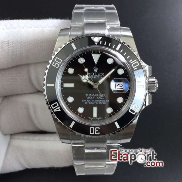 Rolex Submariner VRF 904L Çelik 3135 SuperClone Eta Mekanizma