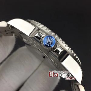 Rolex Swiss GMT-Master II Black Dial on SS Jubilee Bracelet A2836 Super Clone Eta Mekanizma