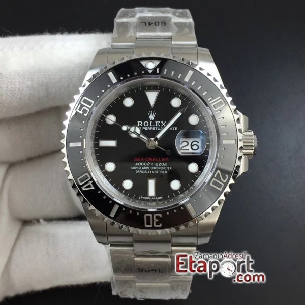 Sea-Dweller 904L Çelik Kasa 2824 Super Clone Eta Mekanizma